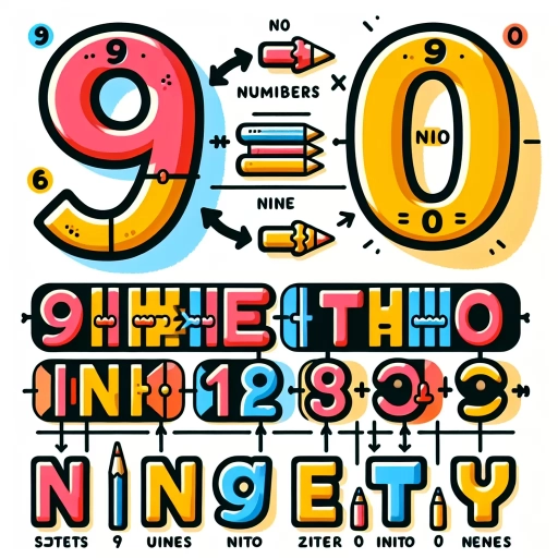 how to spell 90