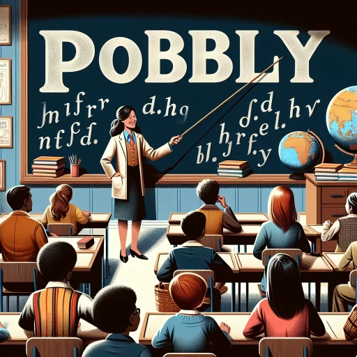 how to spell probably