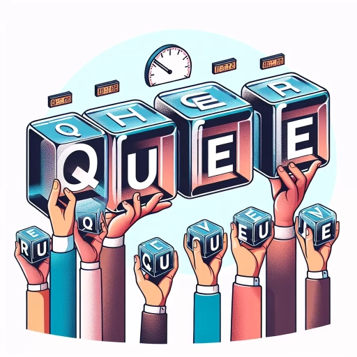 how to spell queue