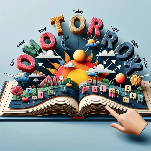 how to spell tomorrow