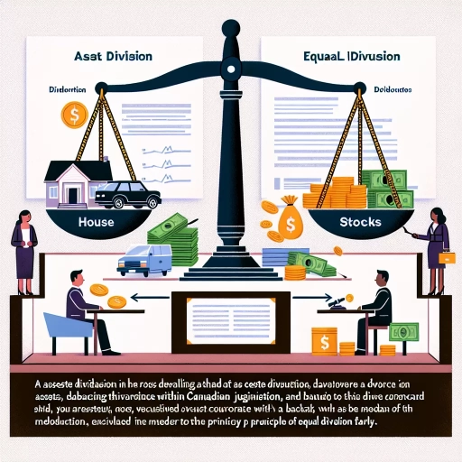 how to split assets in a divorce canada