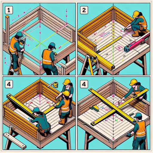 how to square a deck