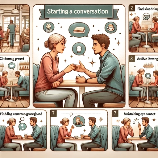 how to start a convo with a guy