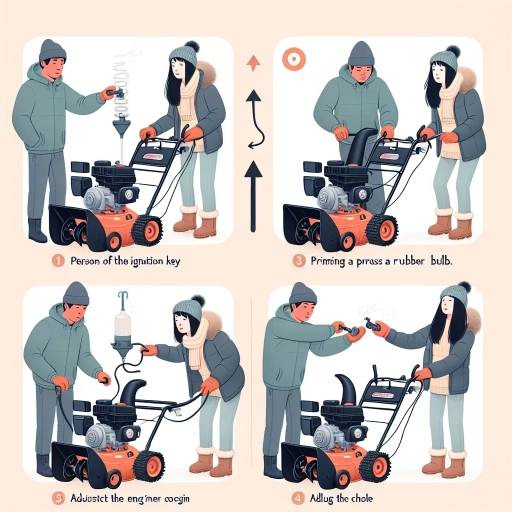how to start a snowblower