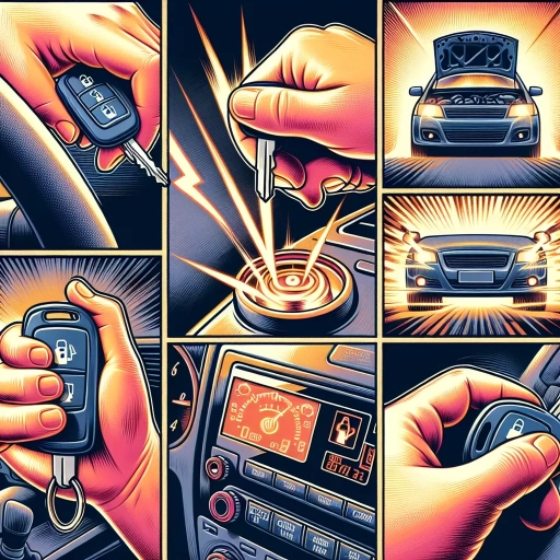 how to start honda civic with key