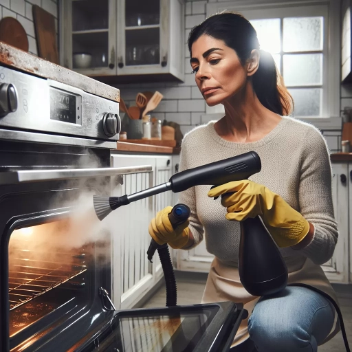 how to steam clean oven