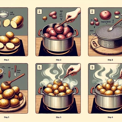 how to steam potatoes
