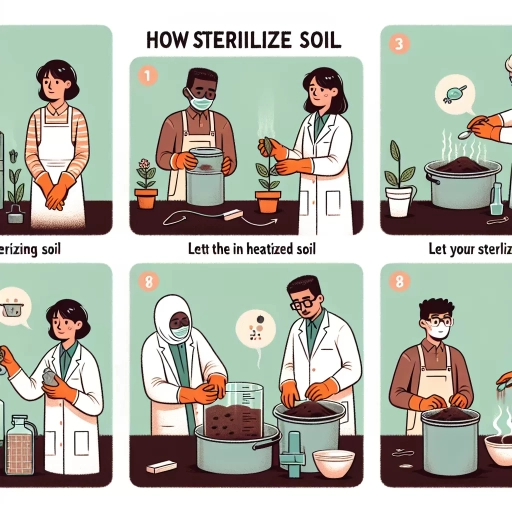 how to sterilize soil