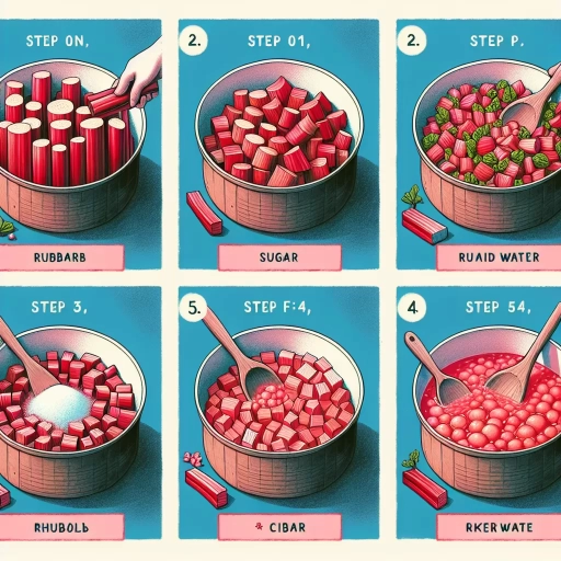 how to stew rhubarb