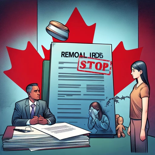 how to stop a removal order in canada