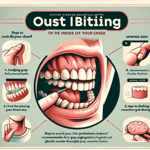 how to stop biting inside of cheek