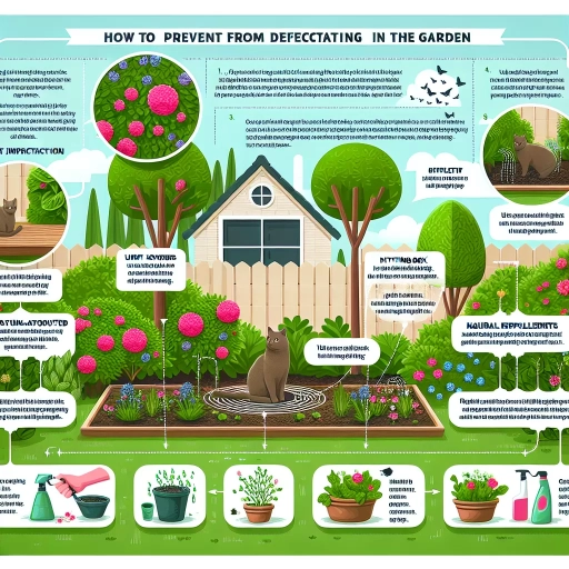 how to stop cats from pooping in the garden