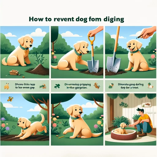 how to stop dog from digging