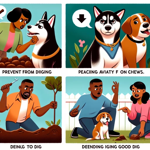 how to stop dogs from digging