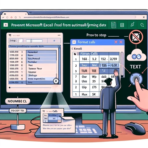 how to stop excel from auto formatting dates