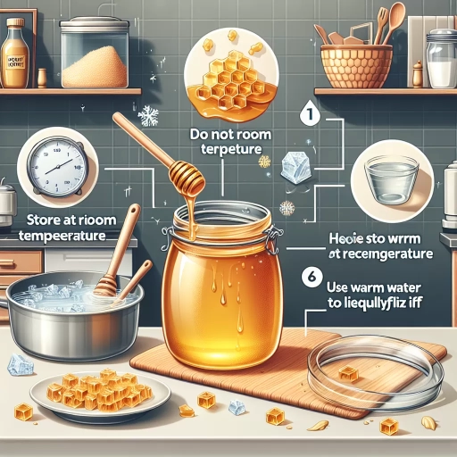 how to stop honey from crystallizing