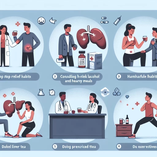 how to stop liver pain immediately