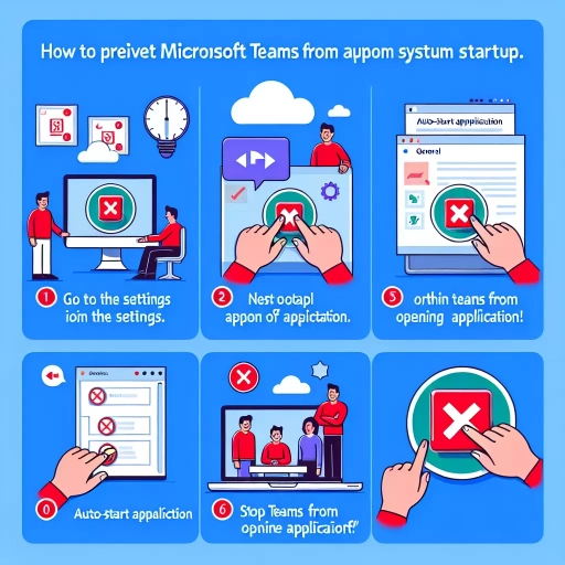 how to stop microsoft teams from opening on startup