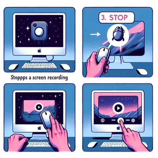 how to stop screen recording on mac