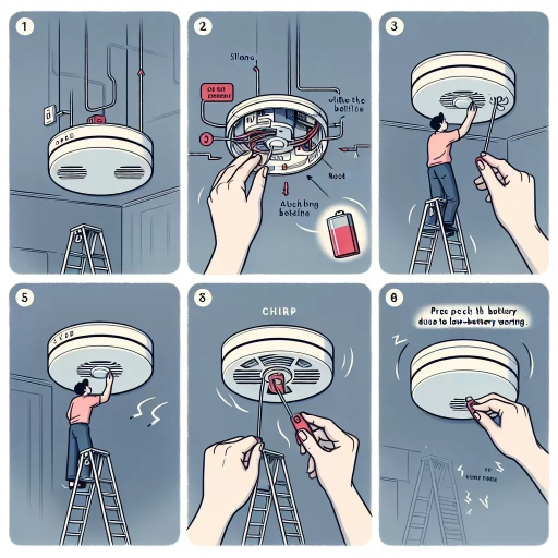 how to stop smoke detector from chirping without battery
