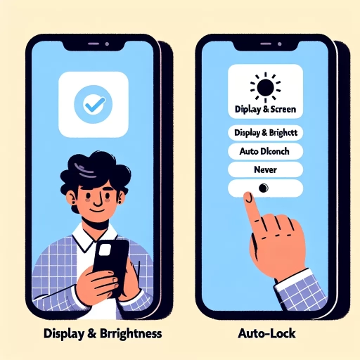how to stop the screen from turning off iphone