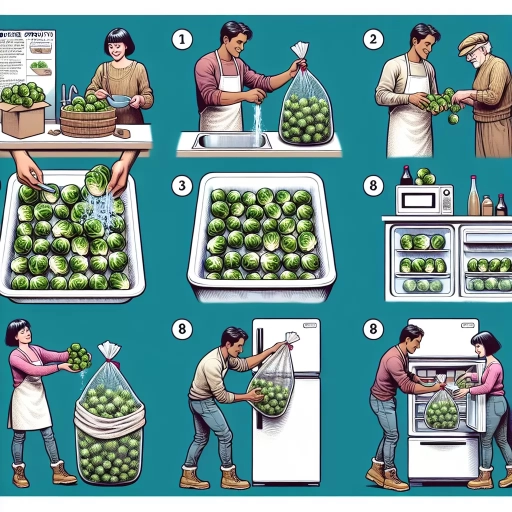 how to store brussel sprouts
