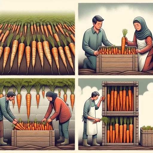 how to store carrots from the garden