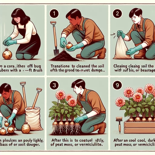 how to store dahlia tubers