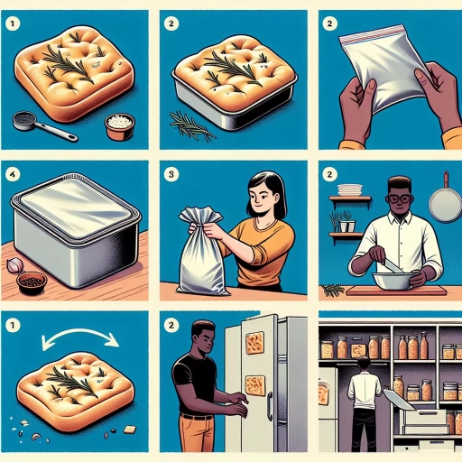 how to store focaccia