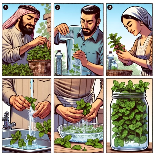 how to store fresh mint