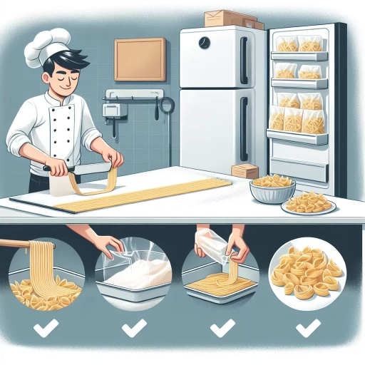 how to store fresh pasta