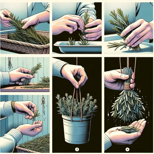 how to store fresh rosemary