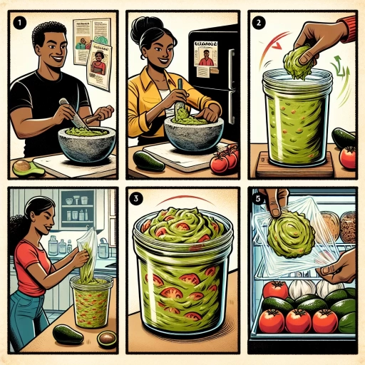 how to store guacamole