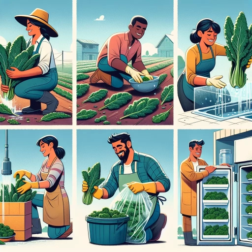 how to store kale