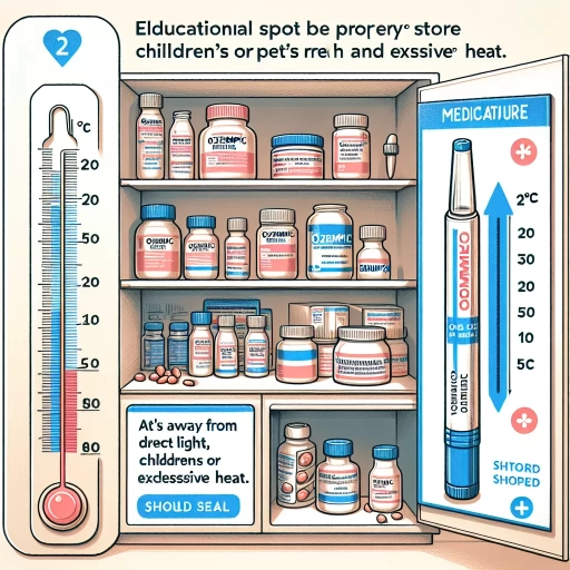 how to store ozempic