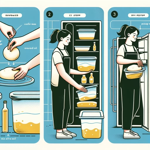 how to store pizza dough