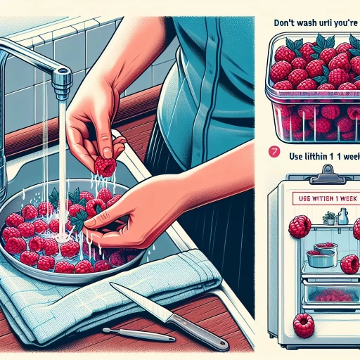how to store raspberries