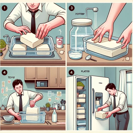 how to store tofu
