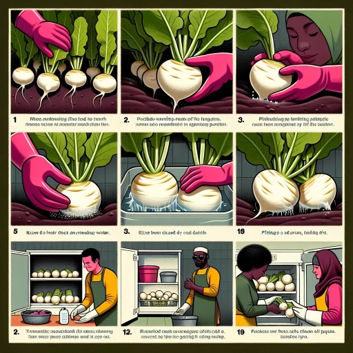 how to store turnips