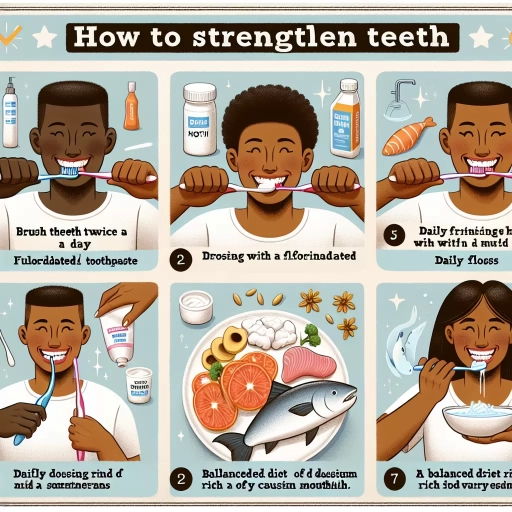 how to strengthen teeth