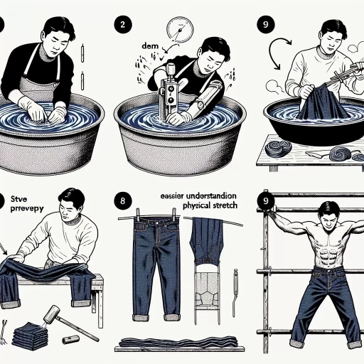 how to stretch denim