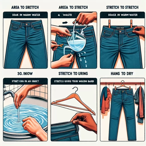how to stretch jeans waist