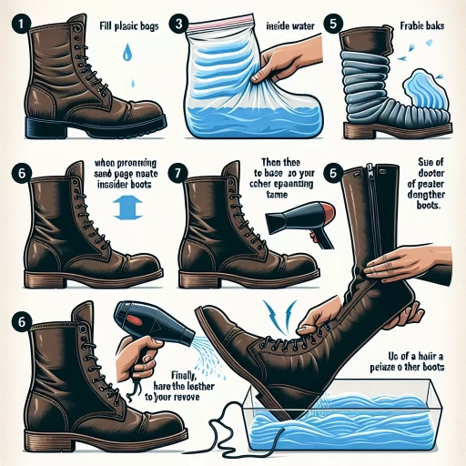 how to stretch leather boots