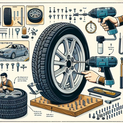 how to stud tires