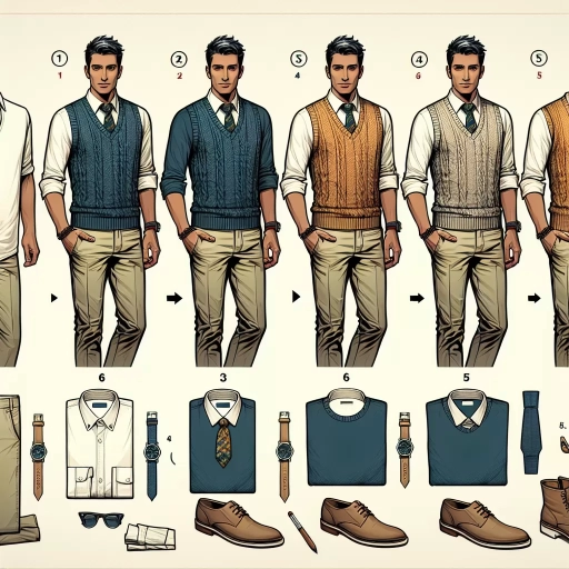 how to style a sweater vest