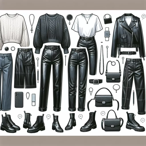 how to style leather pants