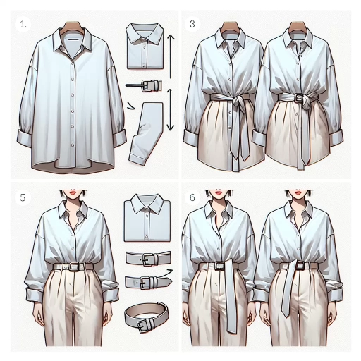 how to style oversized button up shirt