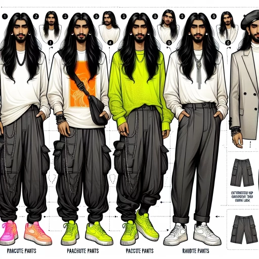 how to style parachute pants