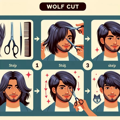 how to style wolf cut