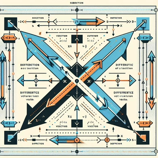 how to subtract vectors
